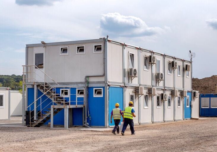 bâtiment modulaire en conteneur