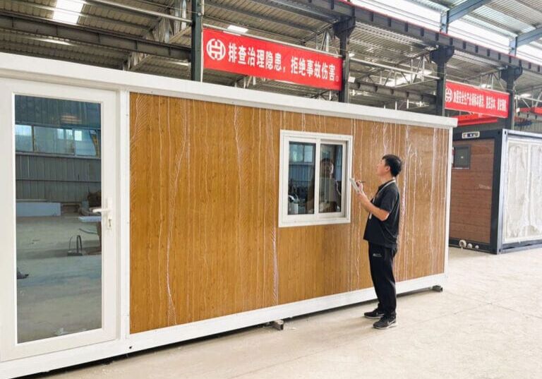 Quality Control for Modular Houses Manufactured in Asia
